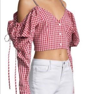 Petersyn Gia Off-The-Shoulder Top Small